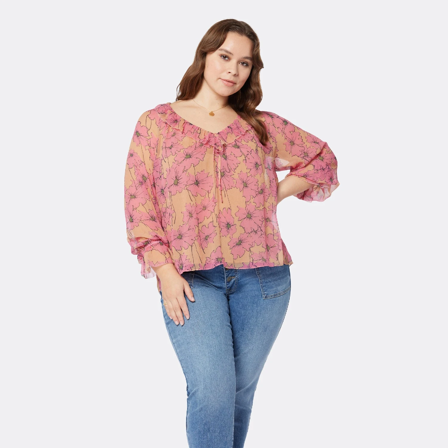 Joie Vernon Long Sleeve Silk Top 8 Joie Vernon Long Sleeve Silk Top - Image 8