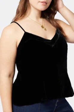 Joie Madone Velvet Top -Joie Fashion Outlet Store T5374X07636 CAV 6