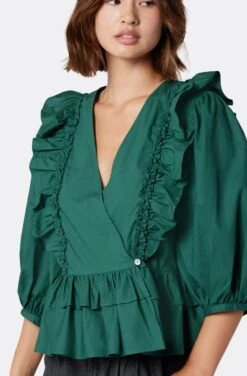 Joie Nellis Cotton Top -Joie Fashion Outlet Store TP041852537 PSYG 6