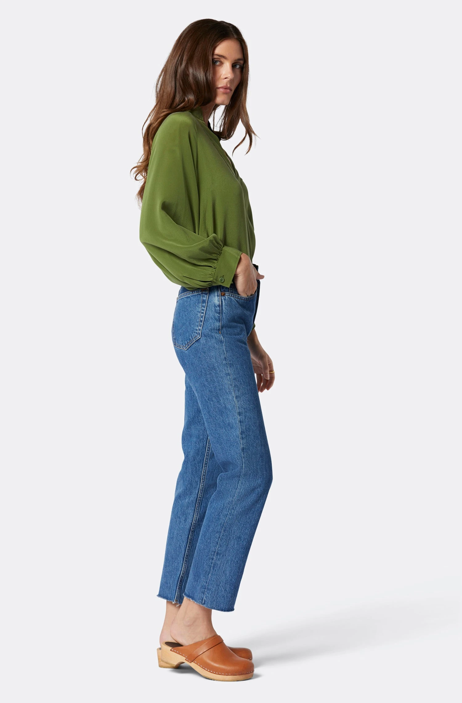 Joie Perci Long Sleeve Silk Top 2 Joie Perci Long Sleeve Silk Top - Image 2