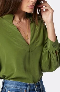 Joie Perci Long Sleeve Silk Top 15 Joie Perci Long Sleeve Silk Top -Joie Fashion Outlet Store TP045697881 PESO 6