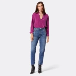 Joie Perci Long Sleeve Silk Top -Joie Fashion Outlet Store TP045697881 PHLX 1 DPA