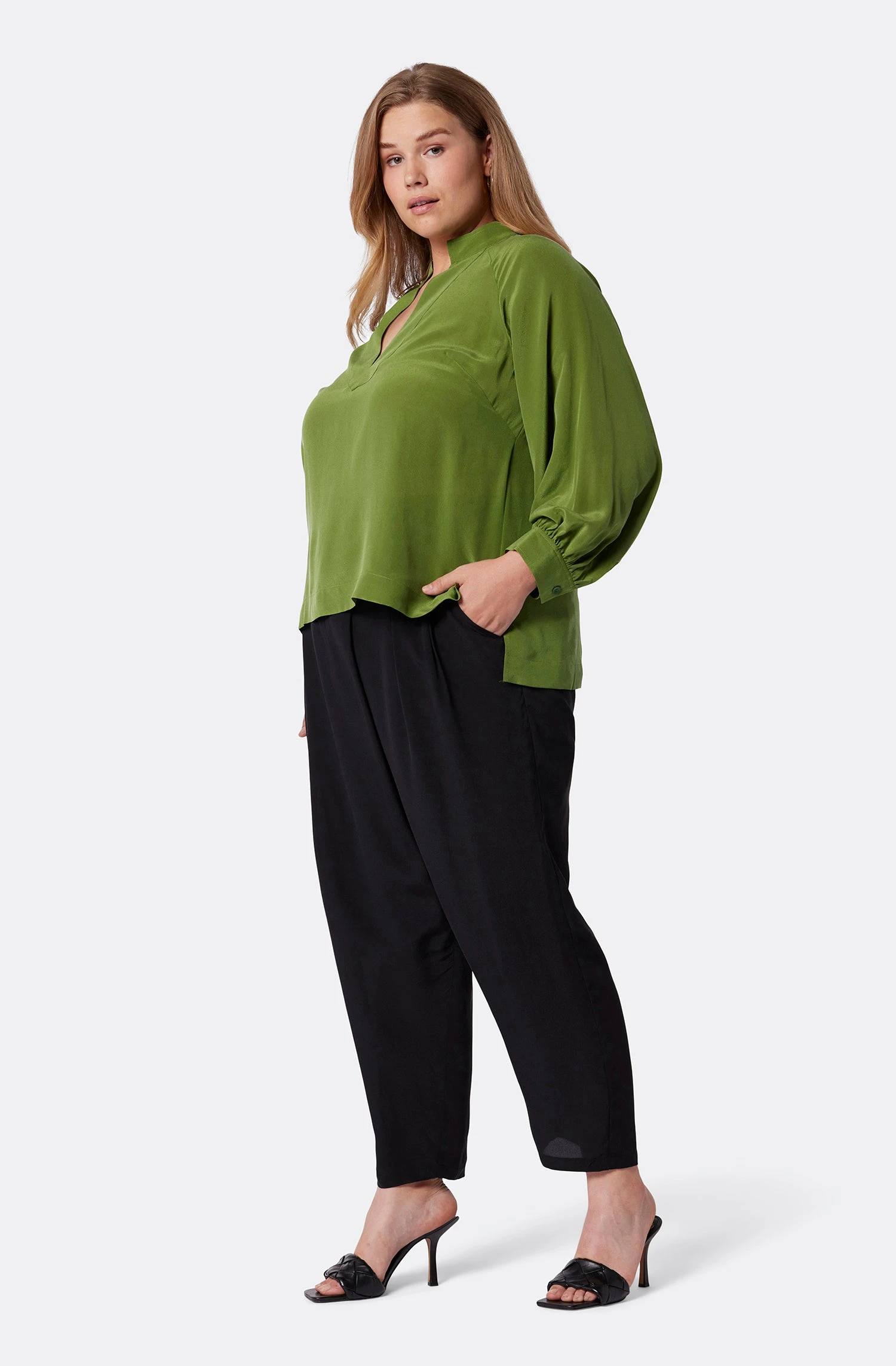 Joie Perci Long Sleeve Silk Top 10 Joie Perci Long Sleeve Silk Top - Image 10