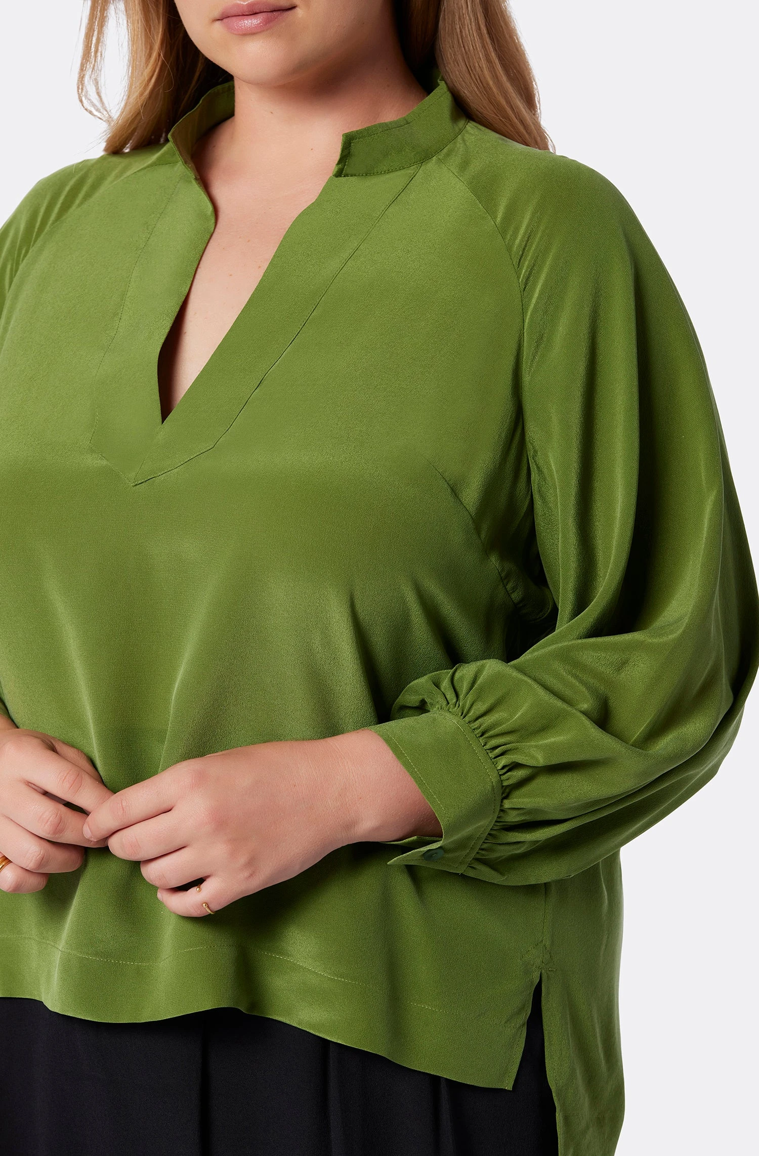 Joie Perci Long Sleeve Silk Top 9 Joie Perci Long Sleeve Silk Top - Image 9