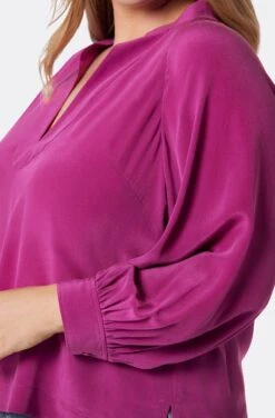 Joie Perci Long Sleeve Silk Top -Joie Fashion Outlet Store TP04569I7881 PHLX 6