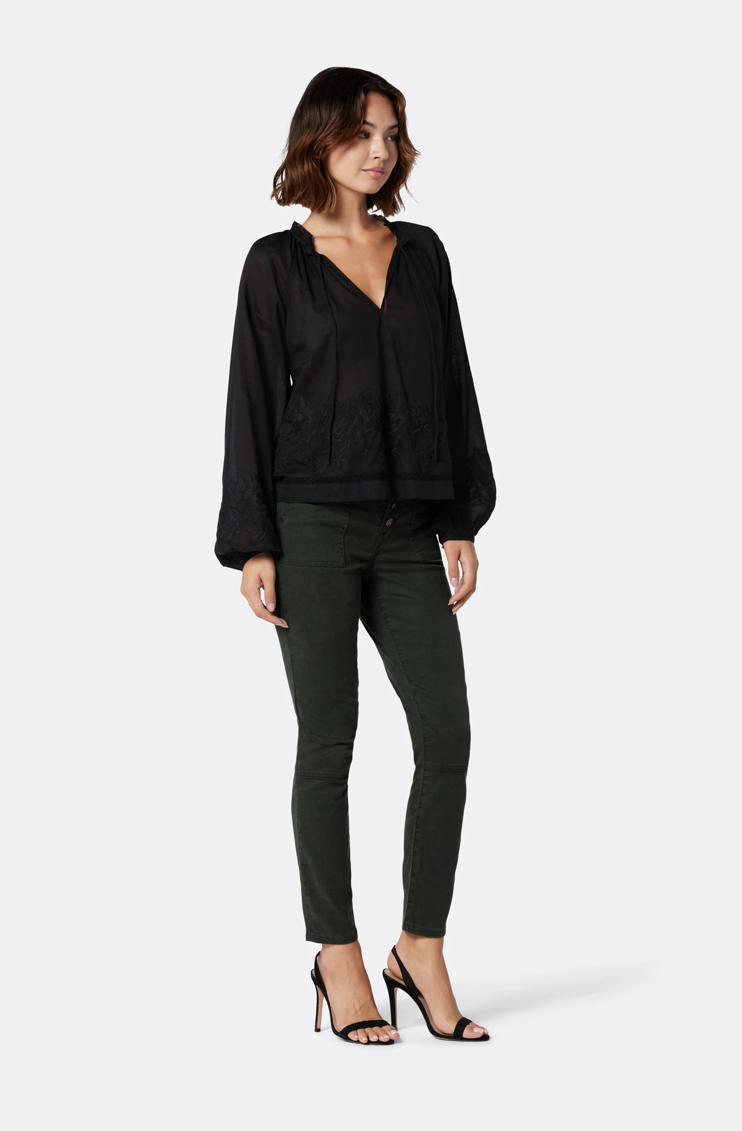 Joie Ogdine Long Sleeve Cotton Top 6 Joie Ogdine Long Sleeve Cotton Top - Image 6