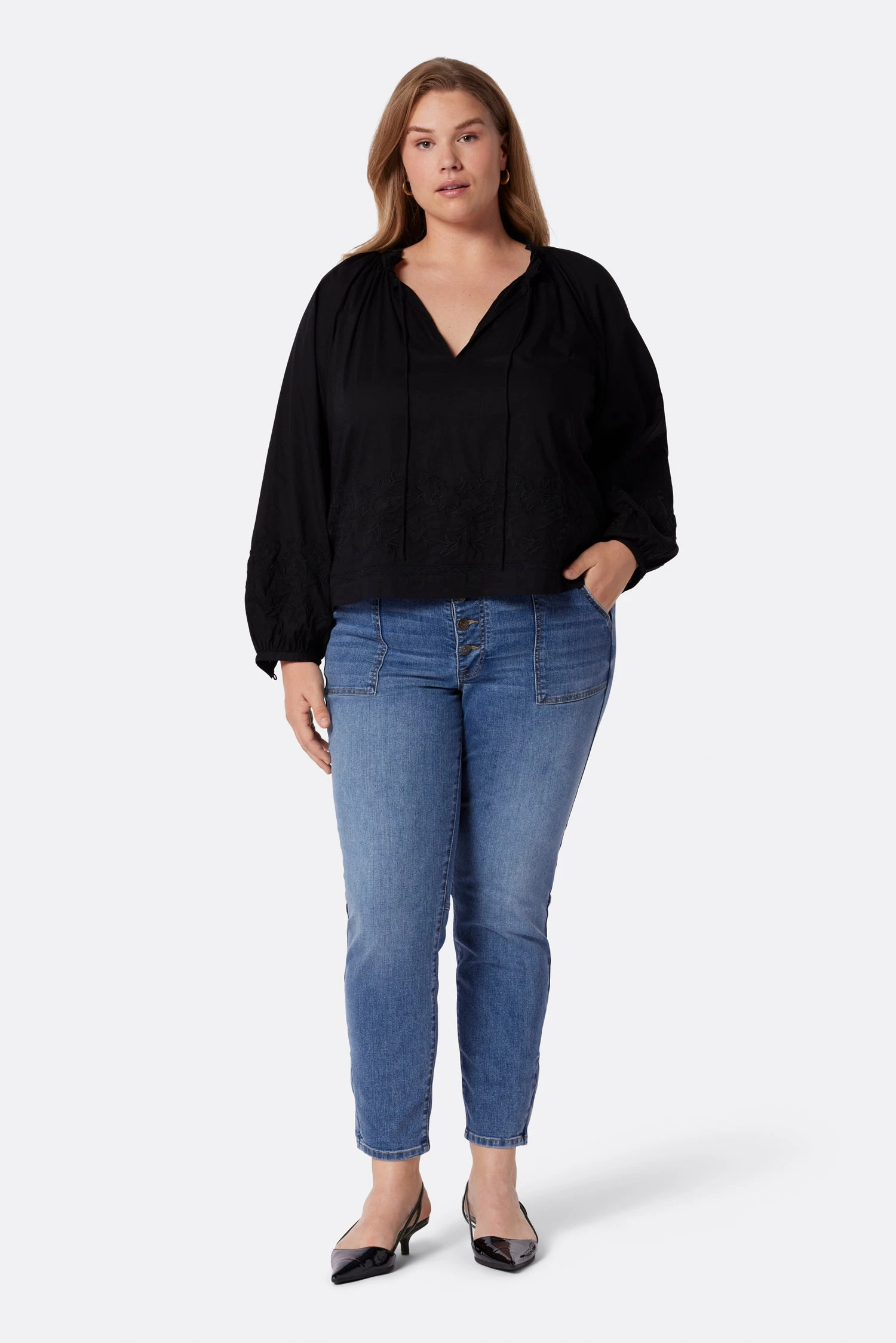 Joie Ogdine Long Sleeve Cotton Top 9 Joie Ogdine Long Sleeve Cotton Top - Image 9