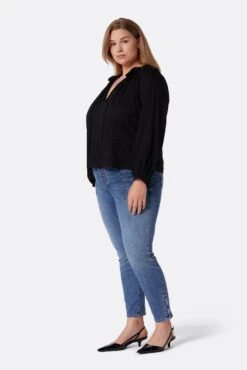 Joie Ogdine Long Sleeve Cotton Top 23 Joie Ogdine Long Sleeve Cotton Top -Joie Fashion Outlet Store TP05055I8903 CAV 3