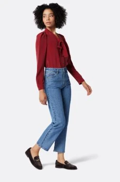 Joie Eldridge Tie Neck Silk Top -Joie Fashion Outlet Store TP05163B7881 SUDT 4