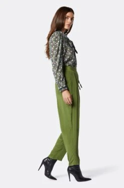 Joie Eldridge Tie Neck Cotton Top -Joie Fashion Outlet Store TP05163B9163 CAVM 3