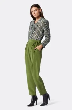 Joie Eldridge Tie Neck Cotton Top -Joie Fashion Outlet Store TP05163B9163 CAVM 4