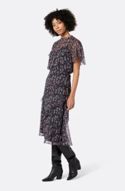 Joie Madison Short Sleeve Silk Top -Joie Fashion Outlet Store TP051649127 CAVM 3