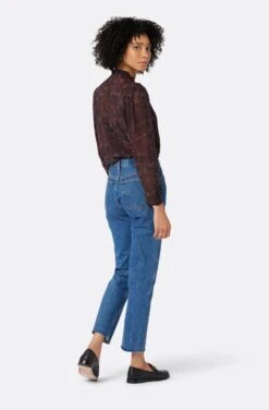 Joie Delancey Long Sleeve Silk Top -Joie Fashion Outlet Store TP051669133 CAVM 5a