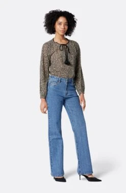 Joie Assouel Long Sleeve Cotton Top -Joie Fashion Outlet Store TP053639134 CVBS 4