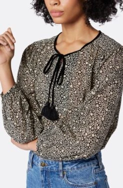 Joie Assouel Long Sleeve Cotton Top -Joie Fashion Outlet Store TP053639134 CVBS 6