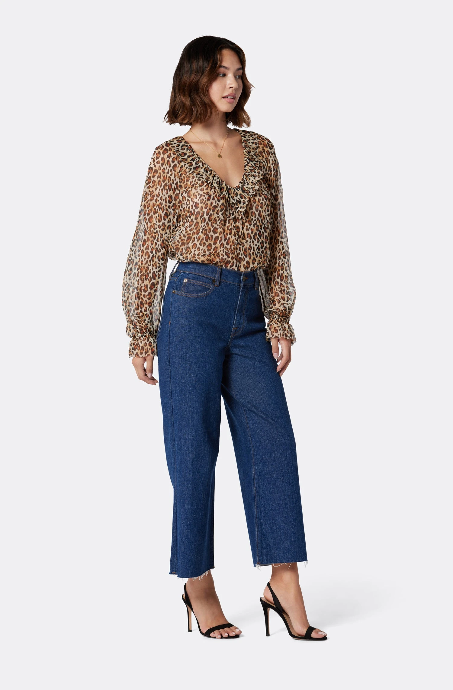 Joie Veron Long Sleeve Silk Top 4 Joie Veron Long Sleeve Silk Top - Image 4