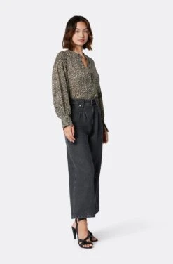 Joie Ivry Long Sleeve Cotton Top -Joie Fashion Outlet Store TP053699134 CVBS 4