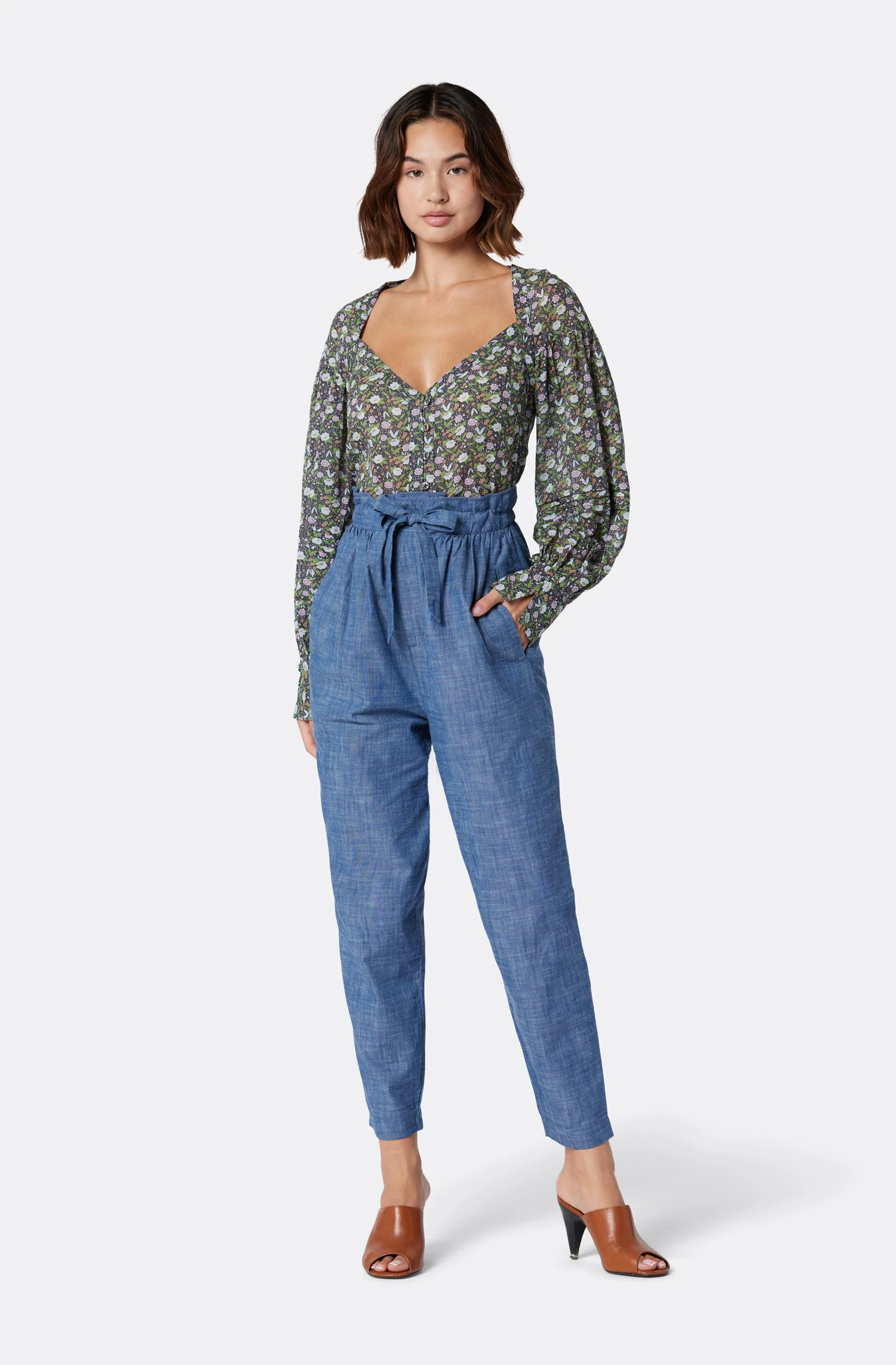 Joie Talma Long Sleeve Cotton Top 2 Joie Talma Long Sleeve Cotton Top - Image 2