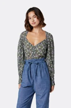 Joie Talma Long Sleeve Cotton Top