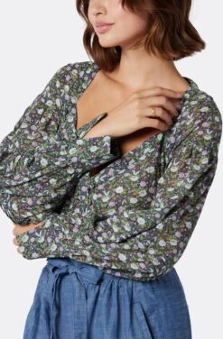 Joie Talma Long Sleeve Cotton Top 9 Joie Talma Long Sleeve Cotton Top -Joie Fashion Outlet Store TP05369B9163 CAVM 6