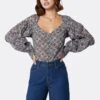 Joie Talma Long Sleeve Cotton Top