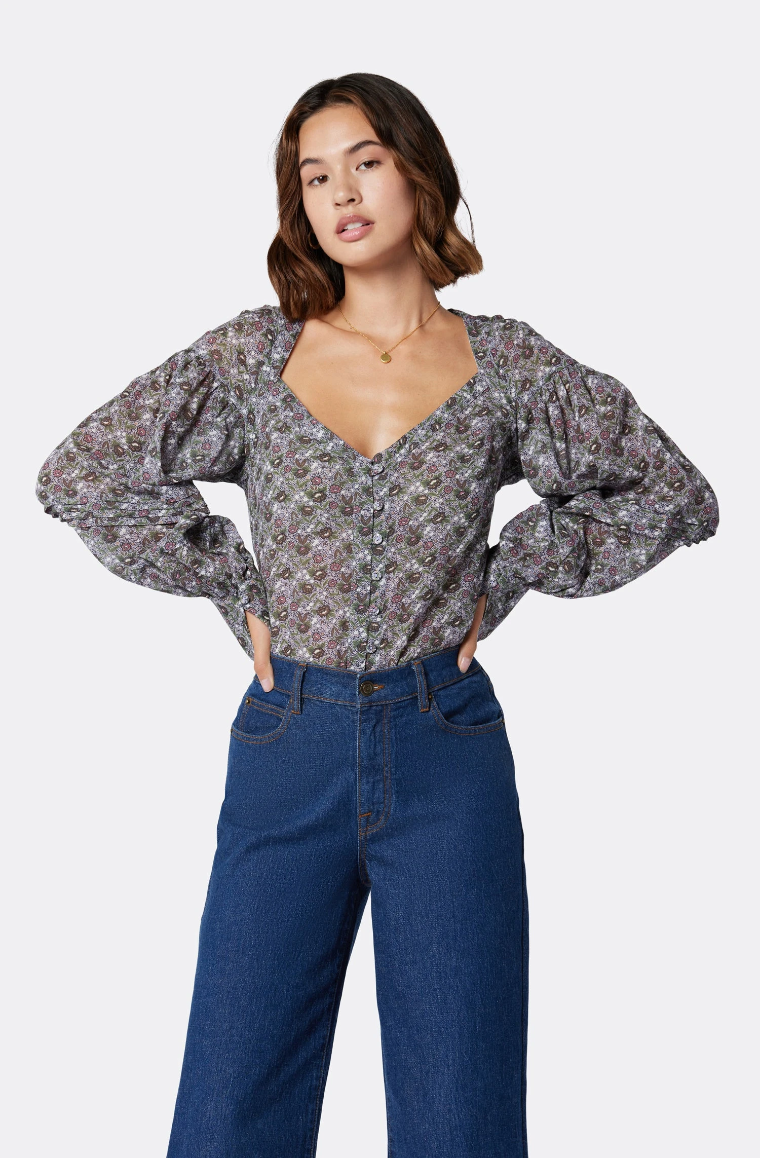 Joie Talma Long Sleeve Cotton Top 1 Joie Talma Long Sleeve Cotton Top