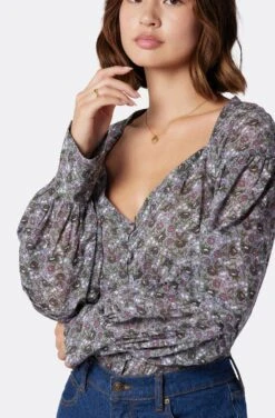 Joie Talma Long Sleeve Cotton Top 9 Joie Talma Long Sleeve Cotton Top -Joie Fashion Outlet Store TP05369B9163 MSLM 6