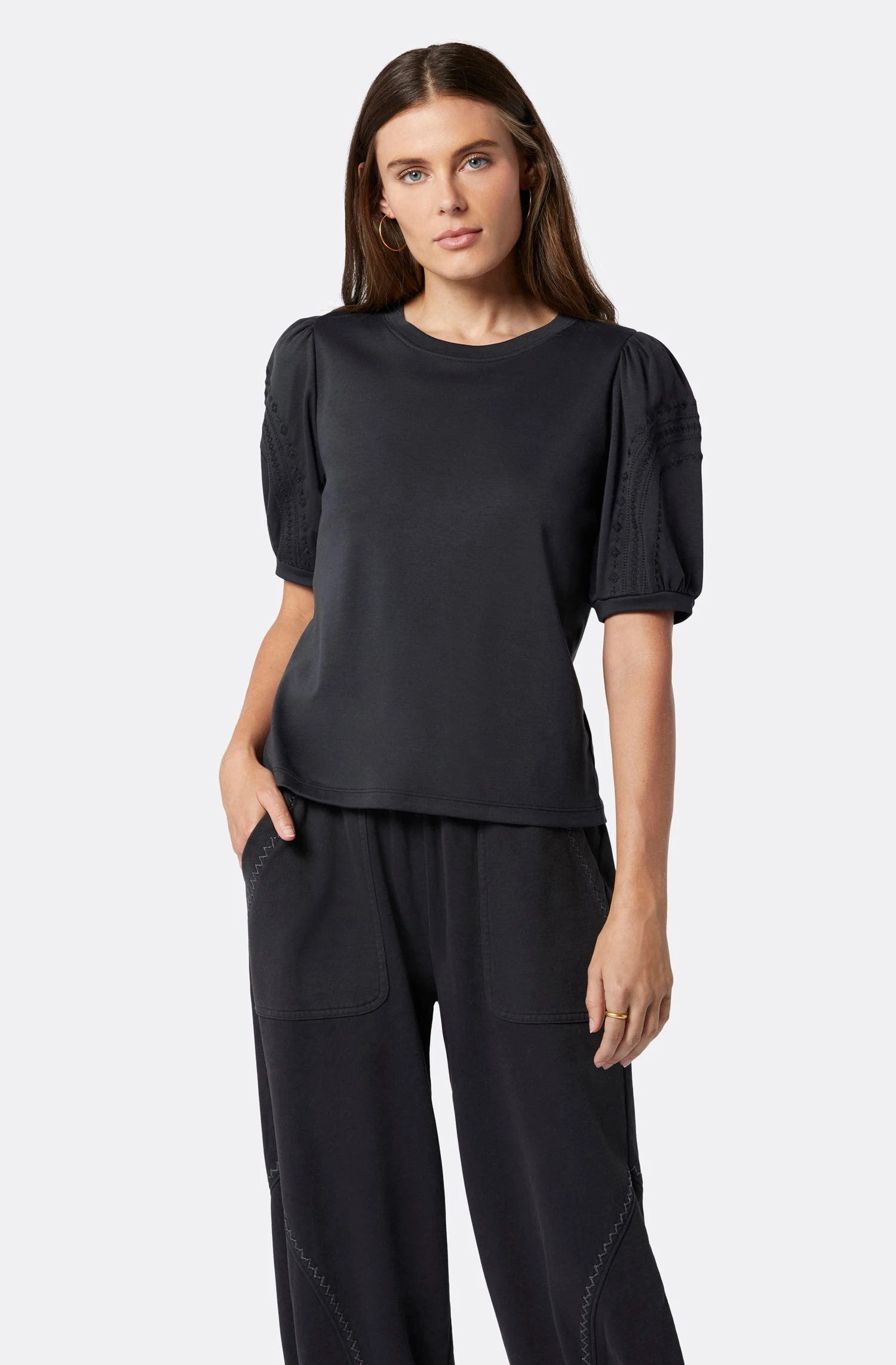 Joie Kika Short Sleeve Cotton Top 1 Joie Kika Short Sleeve Cotton Top